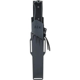 Fallkniven A1x Survival Knife Black DLC Blade 6.25in Tungsten Coated Full Tang Lanyard Hole Outdoor Survivalists by Fallkniven