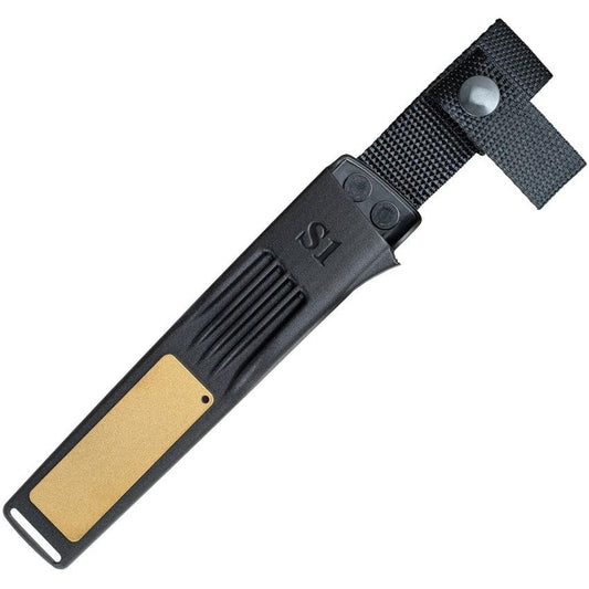 Fallkniven Diamond Whetstone D3T Dual Diamond Ceramic Stone No Lubrication Adhesive Mount For Knife Enthusiasts by Fallkniven