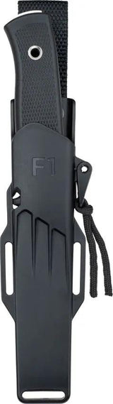 Fallkniven F1 Fixed Blade Knife VG10 Satin Blade Thermorun Handle Belt Sheath Outdoor Enthusiasts by Fallkniven