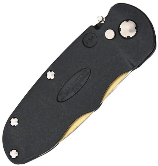 Fallkniven FS4 Flipstone Sharpener Portable Double-Sided Ceramic And Diamond Sharpening Stone For Outdoor Knife Care by Fallkniven
