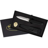 Fallkniven Garm Fighter G1Z Dagger Knife CPM20CV Satin Blade Black Thermorun Handle Elite Tactical Enthusiasts by Fallkniven