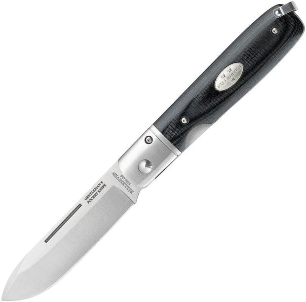 Fallkniven GP Linerlock Folding Knife GPBM Black Micarta Handle Premium Satin Cobalt Steel Blade For Outdoor Enthusiasts by Fallkniven