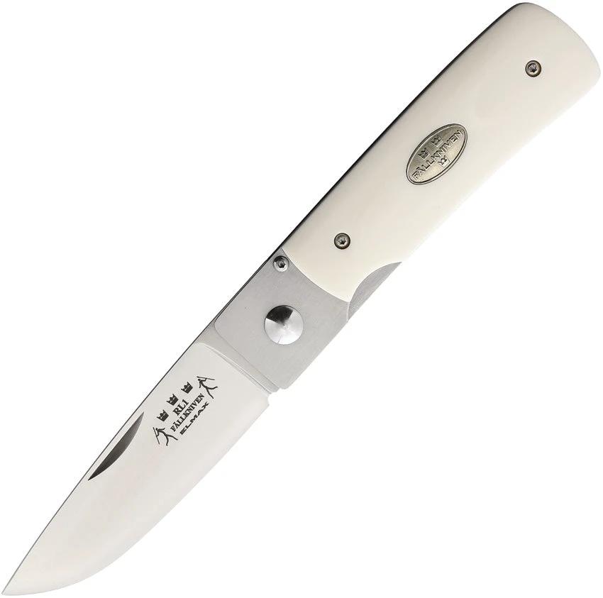 Fallkniven R1 Linerlock Elforyn Handle EDC Knife For Outdoor Enthusiasts With Premium Satin Elmax Blade by Fallkniven