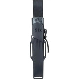 Fallkniven S1x Survival Knife Black Tungsten DLC Blade Full Tang Lanyard Hole Zytel Sheath For Survivalists by Fallkniven