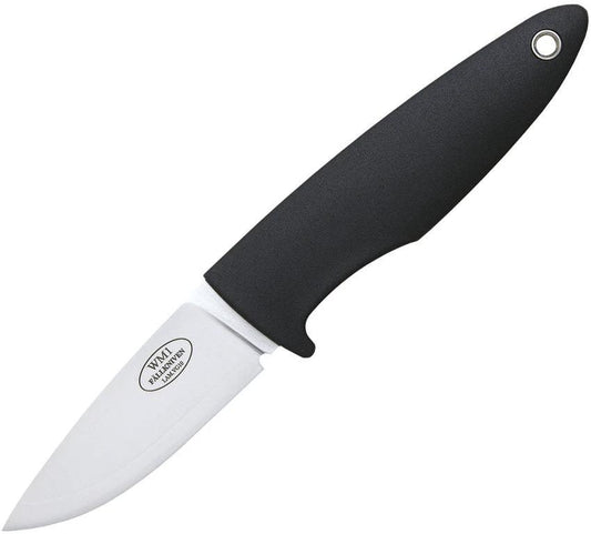 Fallkniven WM1 Sporting Knife With Satin VG10 Blade Thermorun Handle Lanyard Hole Leather Sheath For Outdoorsmen by Fallkniven