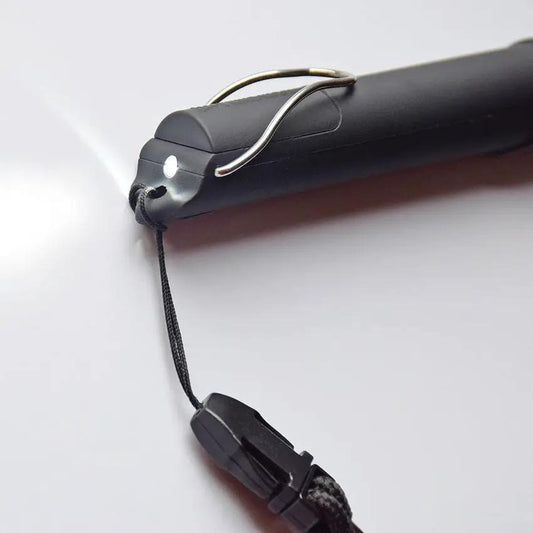 Fox 40 Mini Electronic Whistle - LED Light for Directional Sound Hygienic Multiuser Use with Clip and Four Batteries by Fox 40