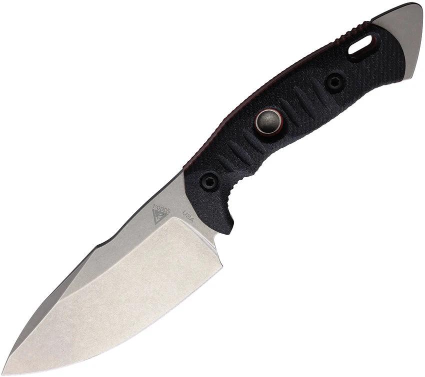 Fobos Knives Alaris Fixed Blade Black/Red ALARIS-3V-MBL/RED by Fobos Knives