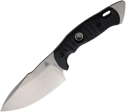 Fobos Knives Alaris Fixed Blade Black/Grn ALARIS-3V-MBL/GRN by Fobos Knives