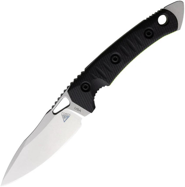 Fobos Knives Cacula Fixed Blade Blk/Grn FOB053 by Fobos Knives
