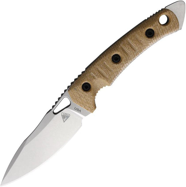 Fobos Knives Cacula Fixed Blade Nat/Blk FOB054 by Fobos Knives