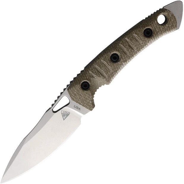 Fobos Knives Cacula Fixed Blade OD/Blk FOB055 by Fobos Knives