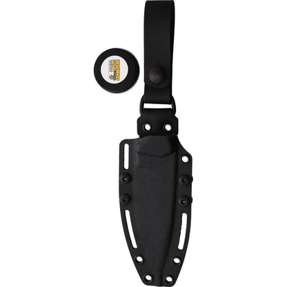 Fobos Knives Cacula Fixed Blade OD Green Canvas Micarta - Gray PVD Coated CPM S35VN Blade Full Tang by Fobos Knives