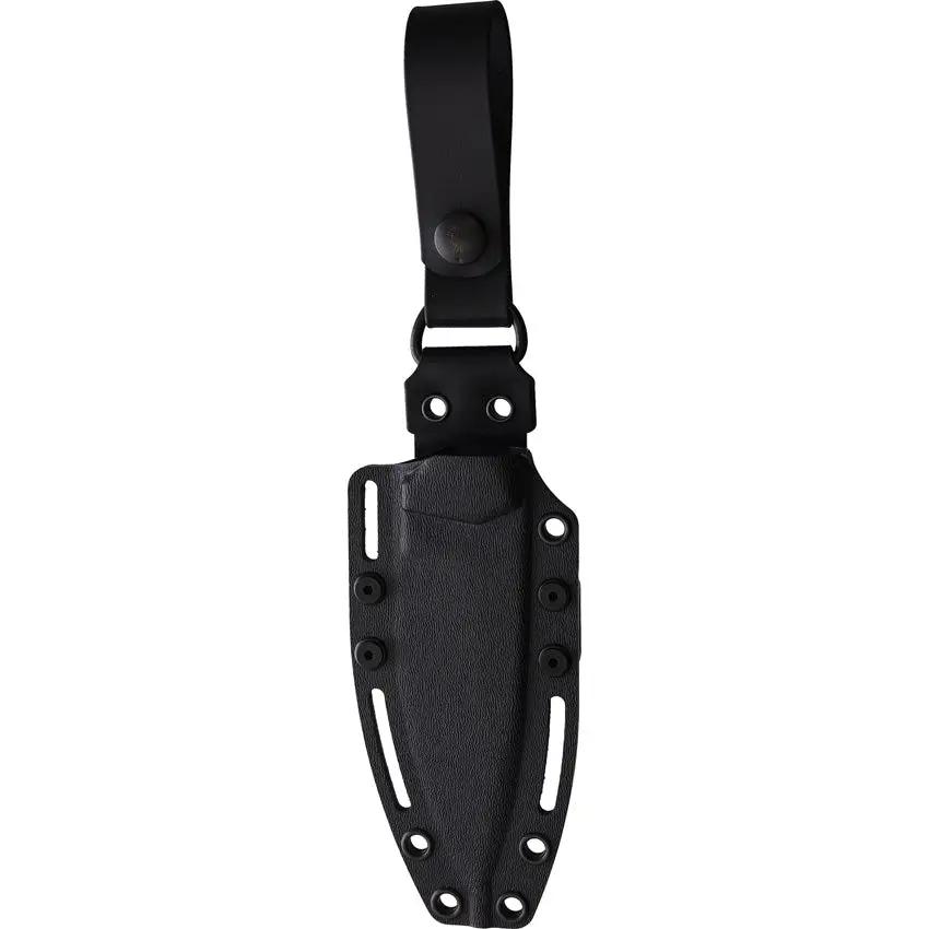 Fobos Knives Cacula Fixed Blade - S35VN Steel Black OD Green G10 Handle Extended Tang by Fobos Knives
