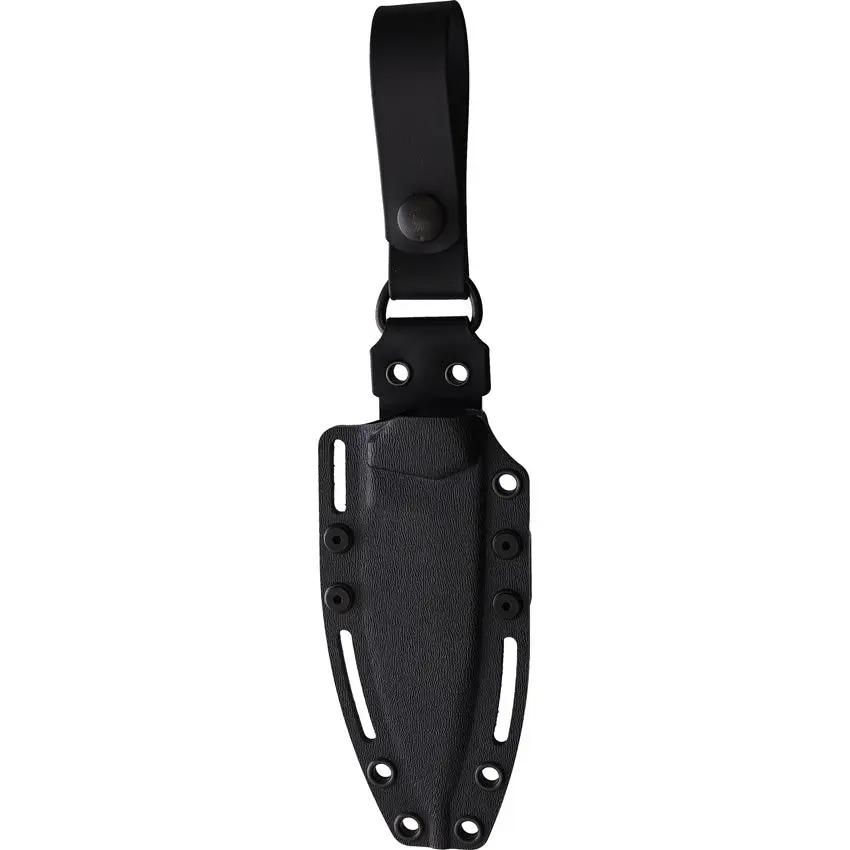 Fobos Knives Cacula Fixed Blade Black Tan G10 - S35VN Steel Blade, Full Tang, Lanyard Hole, Kydex Sheath by Fobos Knives