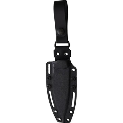 Fobos Knives Cacula Fixed Blade Black Tan G10 - S35VN Steel Blade, Full Tang, Lanyard Hole, Kydex Sheath by Fobos Knives