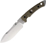 Fobos Knives Tier1-BC Fixed Blade Grn Mic FOB068 T1-BC-3V-MOD/ORG by Fobos Knives