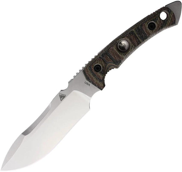 Fobos Knives Tier1-BC Fixed Blade Camo Mic FOB069 T1-BC-3V-MCAM/RED by Fobos Knives