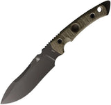 Fobos Knives Tier1-BC Fixed Blade Grn Mic FOB071 T1-BC-3V-MOD/ORG-PVD by Fobos Knives