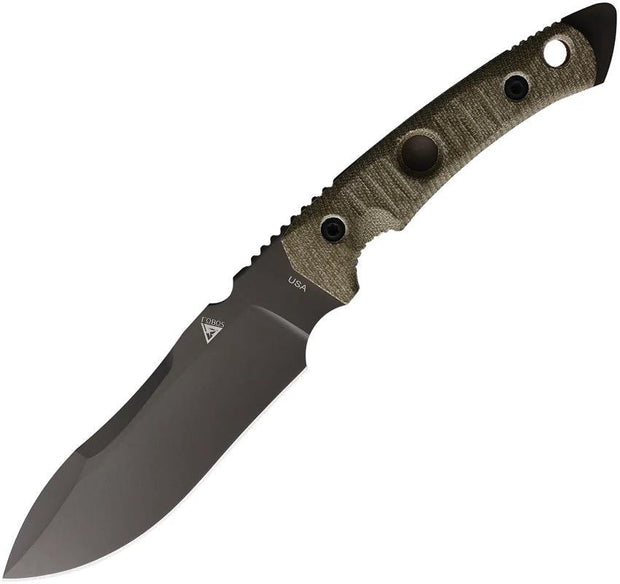 Fobos Knives Tier1-BC Fixed Blade Grn Mic FOB071 T1-BC-3V-MOD/ORG-PVD by Fobos Knives