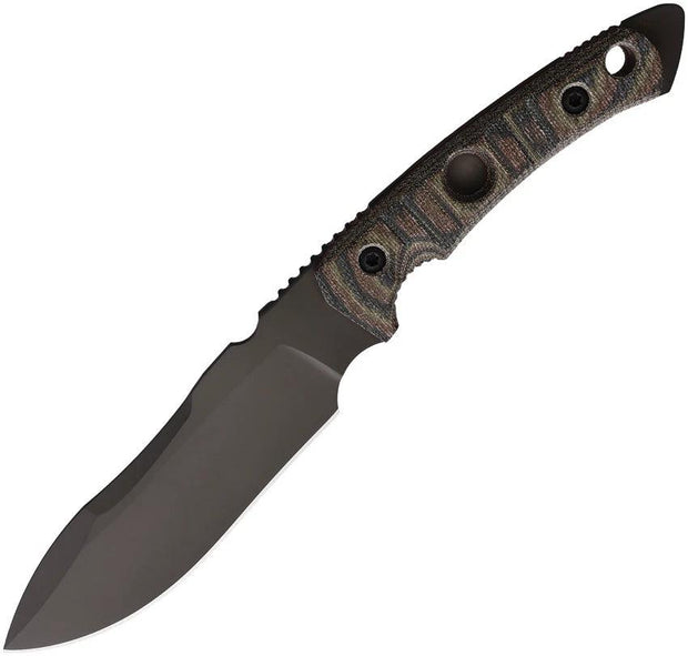 Fobos Knives Tier1-BC Fixed Blade Camo Mic FOB072 T1-BC-3V-MCAM/RED-PVD by Fobos Knives