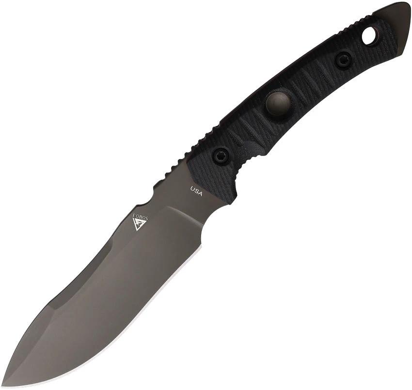 Fobos Knives Tier1-BC Fixed Blade Blk G10 FOB073 T1-BC-3V-GBLK/RED-PVD by Fobos Knives