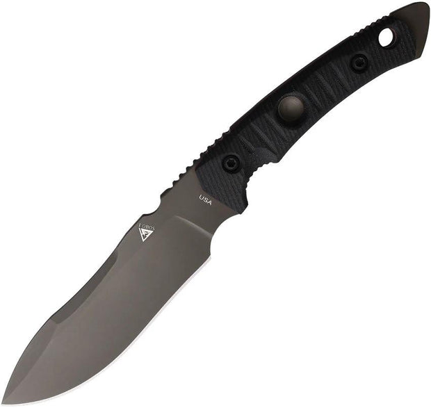 Fobos Knives Tier1-BC Fixed Blade Blk G10 FOB073 T1-BC-3V-GBLK/RED-PVD by Fobos Knives