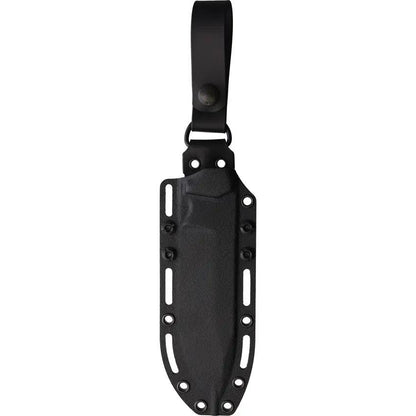 Fobos Knives Tier1-BC Fixed Blade - MagnaCut 6 Inch Gray PVD Blade With Black G10 Handle And Red Liners by Fobos Knives