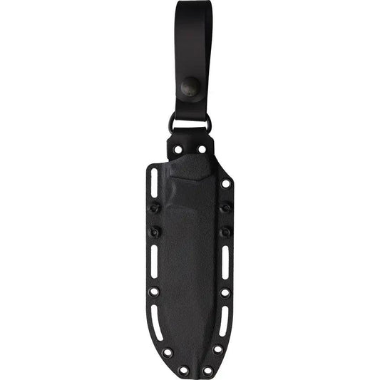 Fobos Knives Tier1-BC Fixed Blade - MagnaCut 6 Inch Gray PVD Blade With Black G10 Handle And Red Liners by Fobos Knives