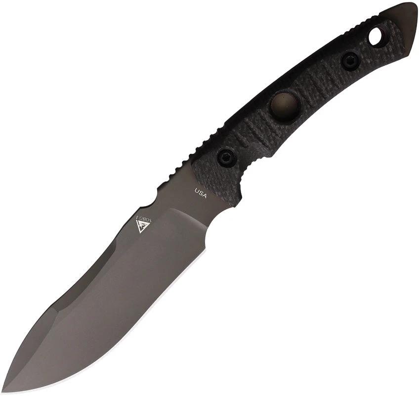 Fobos Knives Tier1-BC Fixed Blade CF FOB074 T1-BC-3V-CF-BLK/RED-PVD by Fobos Knives