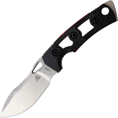 Fobos Knives Tier 1 Mini Mini Black T1MM GBLK/RED by Fobos Knives