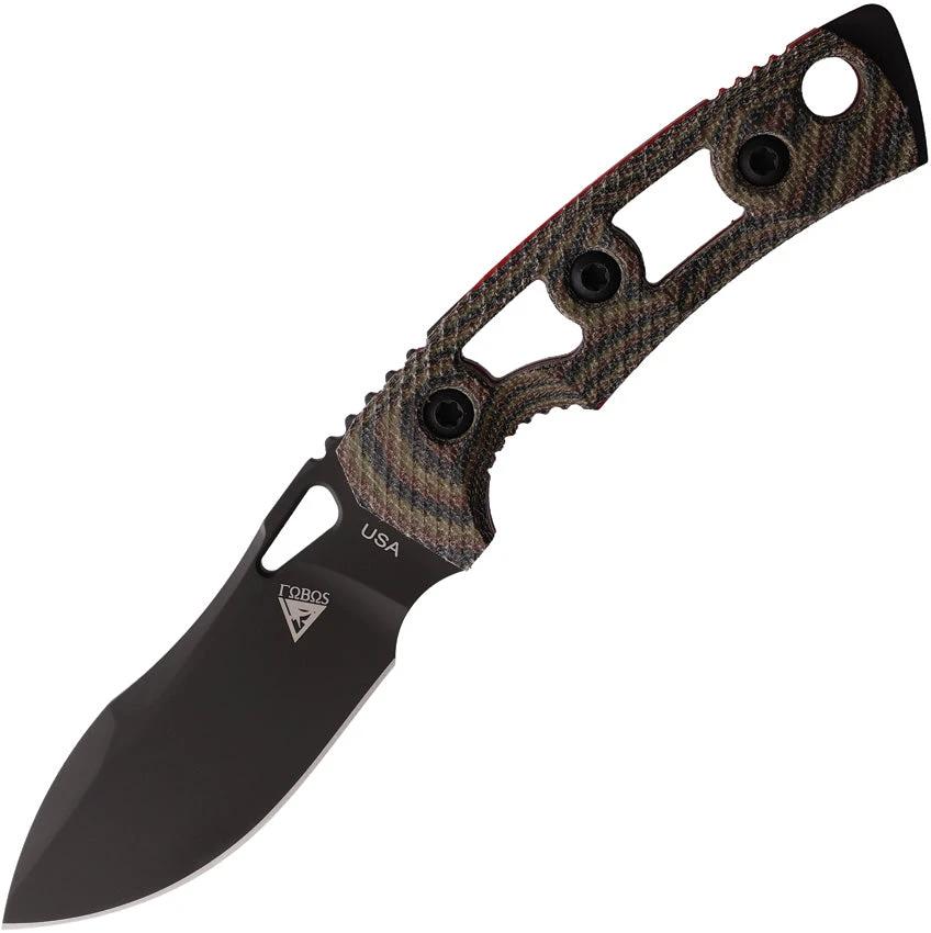 Fobos Knives Tier 1 Mini Mini PVD/Natural TIER1 MM PVD MNA/BLACK by Fobos Knives