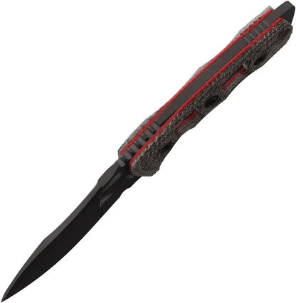 Fobos Knives Tier 1 Mini - PVD Black CPM154 Blade With Natural Skeletonized Micarta Handle Full Tang by Fobos Knives