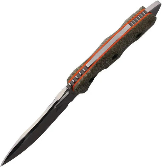 Fobos Knives Tier 1 Mini SW OD Compact EDC Knife CPM 154 Stonewash Blade Full Tang - Lightweight Durable Everyday Carry by Fobos Knives