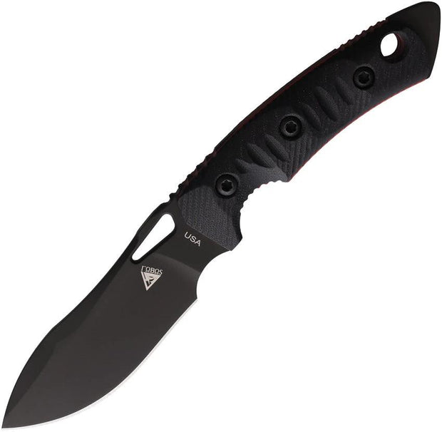 Fobos Knives Tier 1 Mini PVD/Black TIER1 MINI PVD GBLK/RED by Fobos Knives