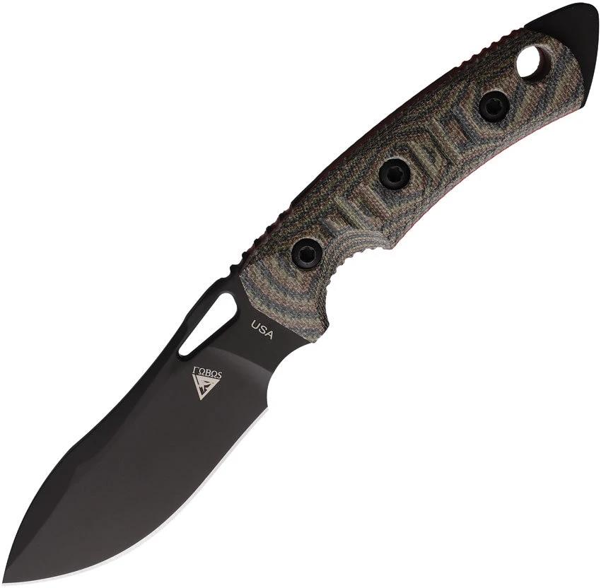 Fobos Knives Tier 1 Mini PVD/Camo TIER1 MINI PVD MCAMO/RED by Fobos Knives
