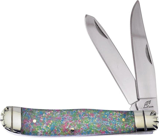 Frost Cutlery Trapper Glow In Dark OC-108MC/GL by Frost Cutlery