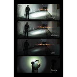 4Tool ED10 Flashlight Rechargeable 1400 Lumens High Beam Waterproof Aluminum Outdoor Enthusiasts by 4Tool