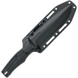 Fox Spear Tech Fixed Blade Knife - DLC Coated Bohler N690 Spear Point, Full Tang, 11.5 Inch Overall by Fox