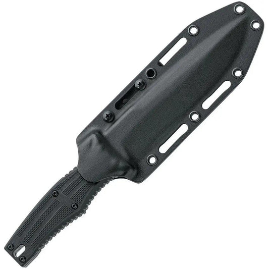 Fox Spear Tech Fixed Blade Knife - DLC Coated Bohler N690 Spear Point, Full Tang, 11.5 Inch Overall by Fox