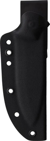 Fox Ego Fixed Blade TKFX01 - Full Tang 3.75in Stonewashed 1095HC Blade Black Tan G10 Handle Kydex Sheath by Fox