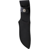 Fox European Hunter 02FX124 - Satin 440C Blade, Pakkawood Handle, Full Tang, Includes Leather Belt Sheath by Fox
