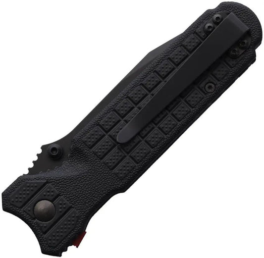 Fox Predator Evolution Linerlock 449 B - Black Coated Niolox Tool Steel Tanto Blade by Fox
