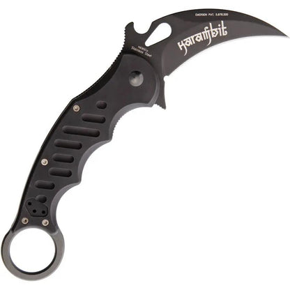 Fox Karambit Black 478 B - N690Co Cobalt Vanadium Blade With Thumb Slot And Extended Tang by Fox