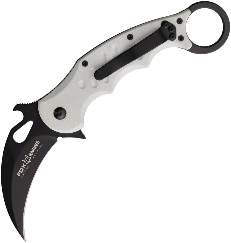 Fox Karambit Linerlock White G10 FX-479 W by Fox