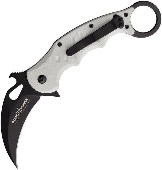 Fox Karambit Linerlock White G10 FX-479 W by Fox