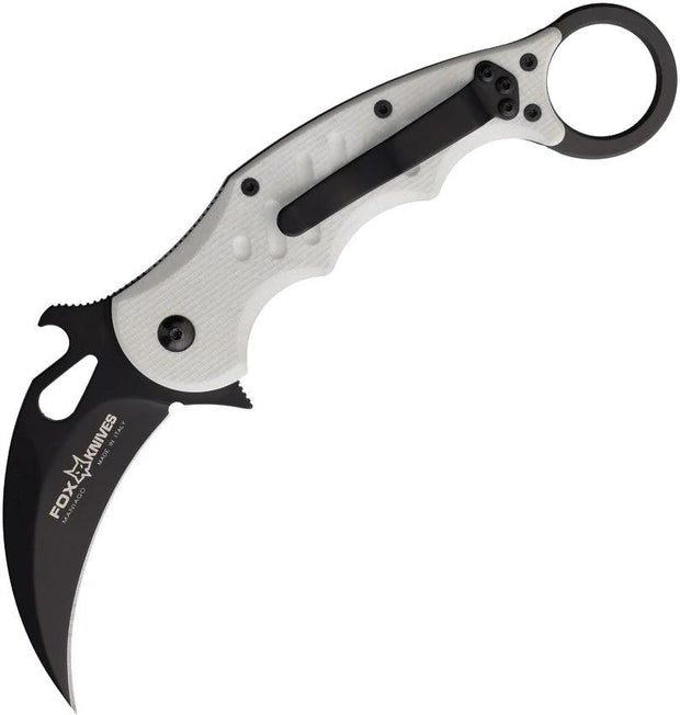Fox Karambit Linerlock White G10 FX-479 W by Fox