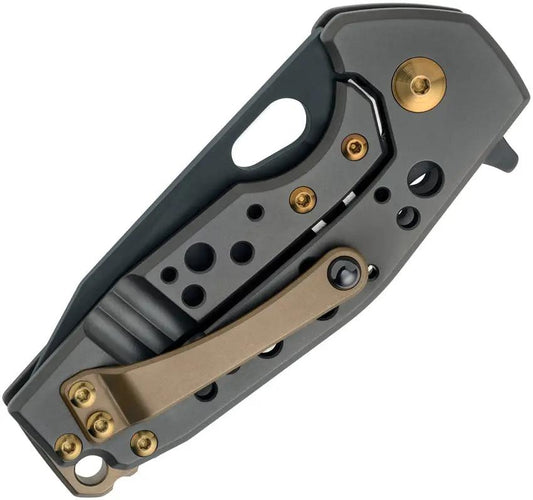 FOX VOX Suru Framelock Lft - Left Hand Version With Bohler M390 Blade And Titanium Handle by FOX