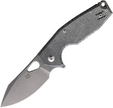 Fox Yaru Linerlock Black Micarta 527LIMB by Fox