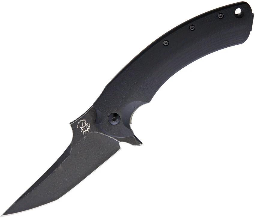 Fox Geco Framelock Black G10 FX-537BR by Fox