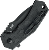 FOX Italicus Linerlock Black FX-540B - Bohler N690 Drop Point, FRN Handle, Top Shield Coated Blade by FOX